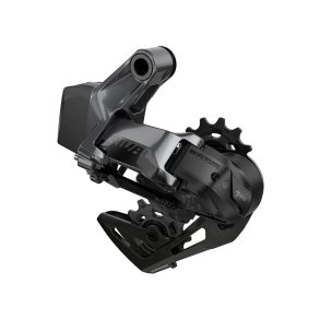SRAM Bagskifter Rival XPLR eTap AXS 12 speed Medium cage aluminium Black Grey graphics