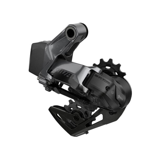 SRAM Bagskifter Rival XPLR eTap AXS 12 speed Medium cage aluminium Black Grey graphics