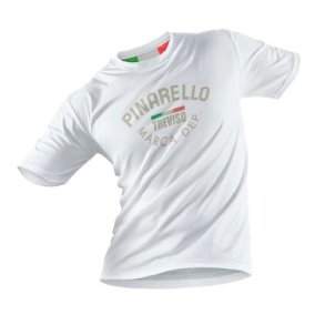 Pinarello T-shirt Marchio Deep White