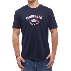 Pinarello T-shirt Marchio Deep Navy