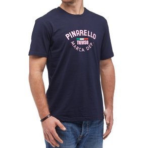 Pinarello T-shirt Marchio Deep Navy