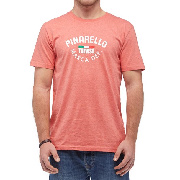 Pinarello T-shirt Marchio Deep Red 