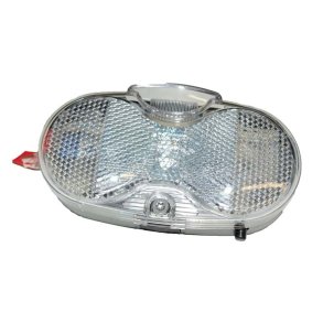 Herrmans Twinle forlygte 2 dioder til kurv inkl. batterier