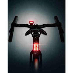 Lezyne Radar StVZO Rear baglygte USB-C opladning 40 lumen