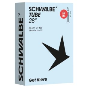 SCHWALBE Slange SV15 700 x 28-34c (28-32x622-630) Presta (Removable core) 80 mm