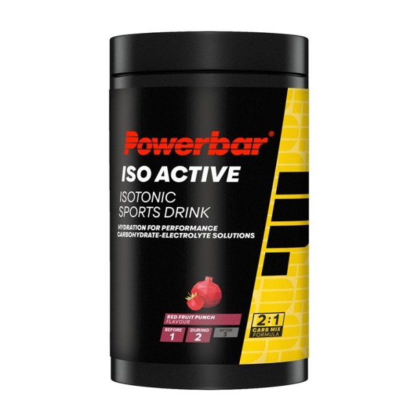 Powerbar IsoActive Red fruit punch 600 gram