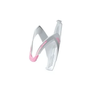 Elite Custom Racer Flaskeholder Hvid/Pink Logo