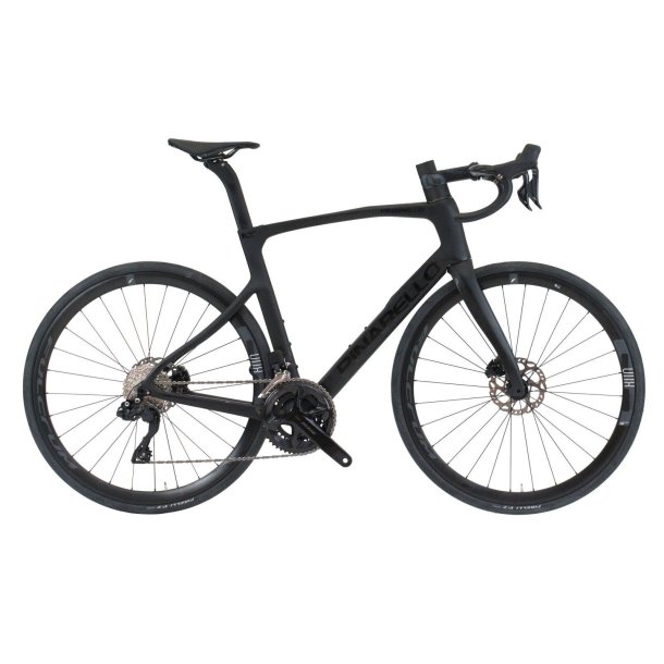 Pinarello Cykel X3 DISK TICR Shimano 105 DI2 12 Speed Gruppe Deep Black