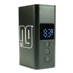 NG Sports Cawacawa elektrisk minipumpe Aluminum, 2*350 mAh, 8,3 bar 120 psi black matte