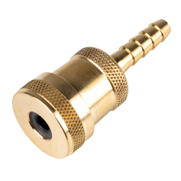 SKS Pumpenippel f. slange Messing