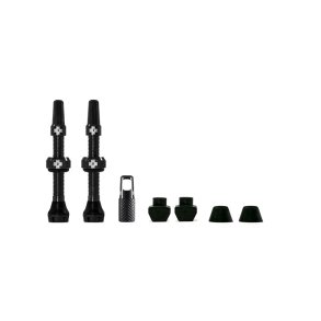 MUC-OFF Tubeless Valve Kit V. 2.0 44 mm Black