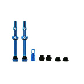 MUC-OFF Tubeless Valve Kit V. 2.0 60 mm Blue