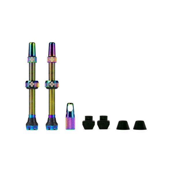 MUC-OFF Tubeless Valve Kit V. 2.0 60 mm Iridescent