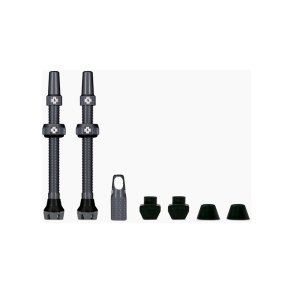 MUC-OFF Tubeless Valve Kit V. 2.0 60 mm Grey