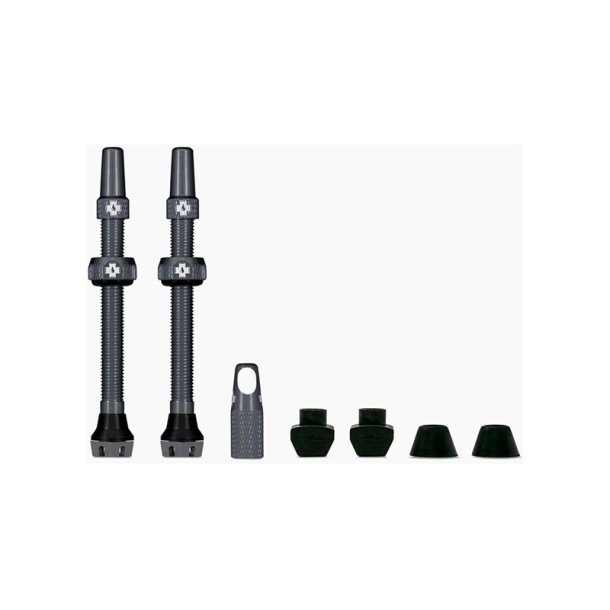 MUC-OFF Tubeless Valve Kit V. 2.0 60 mm Grey