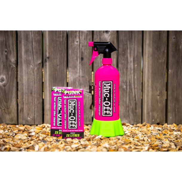 MUC-OFF Bottle For Life Bundle (Inc 4 Pack Punk Powder)