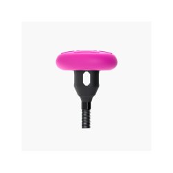 MUC-OFF Tubeless Air Tag Holder Black/pink