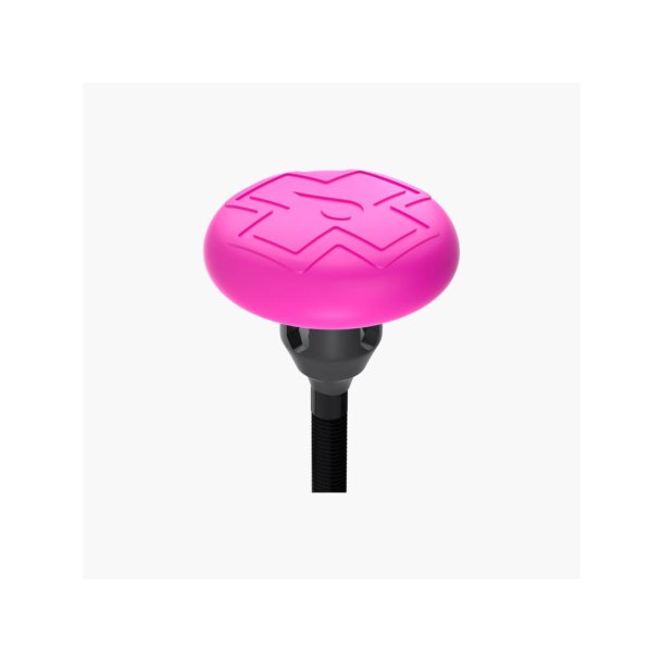 MUC-OFF Tubeless Air Tag Holder Black/pink