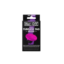 MUC-OFF Tubeless Air Tag Holder Black/pink