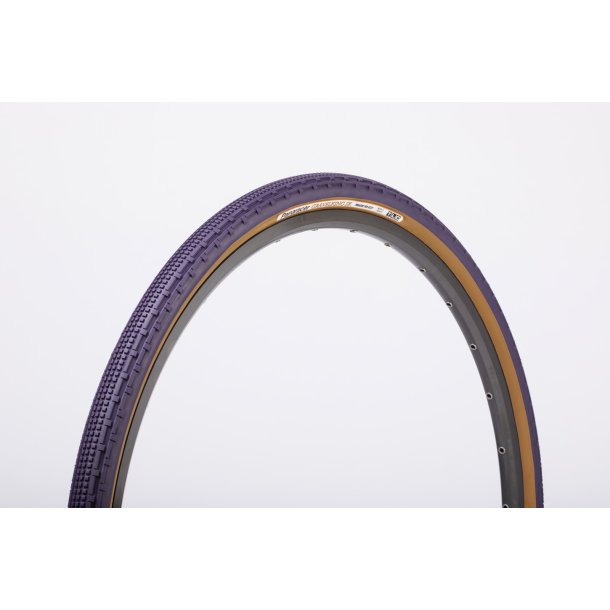 Panaracer 700 x 38 GravelKing SK Purple/brun 440 g foldedk