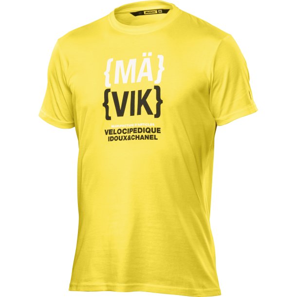 Mavic T-Shirt Phonetic Mavic Yellow