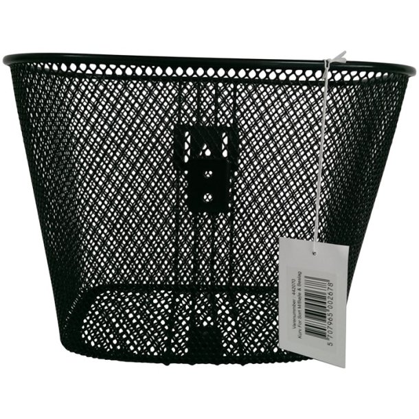 Kurv For sort m/bjle &amp; beslag