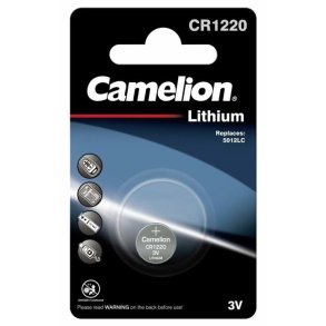Batteri CR1220 1-pak Lithium Camelion