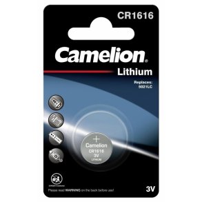 Batteri CR1616 3v 1-pak Lithium Camelion
