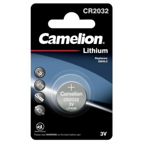 Batteri CR2032 1-pak Lithium Camelion