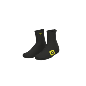 AL Skoovertrk NEOPREN Black/Fluo yellow