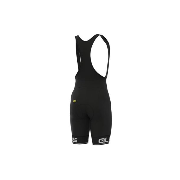 AL Bibshorts Corsa Solid Sort/Hvid