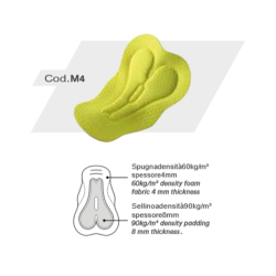 AL Bibshorts Corsa Solid Sort/Hvid