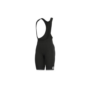AL Bibshorts Corsa Solid Sort/Hvid