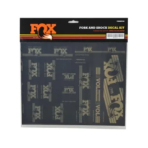 Fox Decal 16 Heritage, Gold