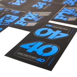 FOX Decal 2019 AM Heritage, Fork and Shock Kit, Blue