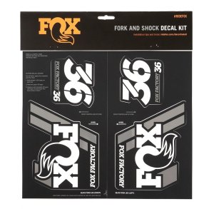 FOX Decal 2019 AM Heritage, Fork and Shock Kit, White