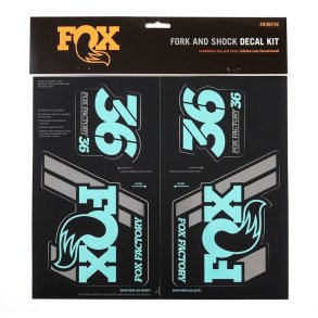 FOX Decal 2019 AM Heritage, Fork and Shock Kit, Mint