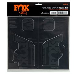 FOX Decal 2021 AM Custom Fork and Shock Kit Stealth Black