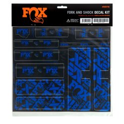 FOX Decal 2021 AM Custom Fork and Shock Kit Root Blue