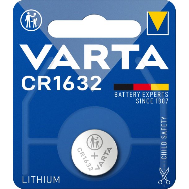 Batteri Varta CR1632 1-pak Lithium