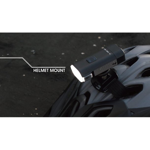 MOON Front light Rigel Max Black 1500 Lumen