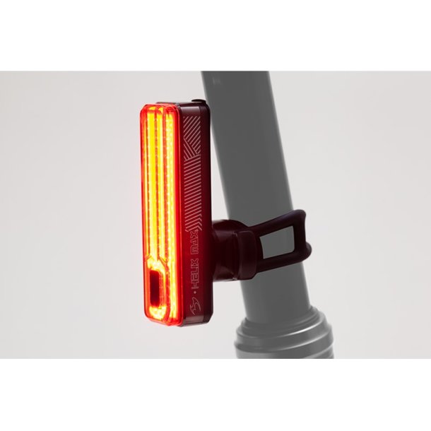 MOON Rear light Helix Max Black 250 lumen