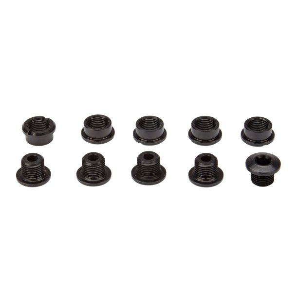 ABSOLUTEBLACK Klingeboltst 5-arm Road and MTB 5x short bolts + nuts