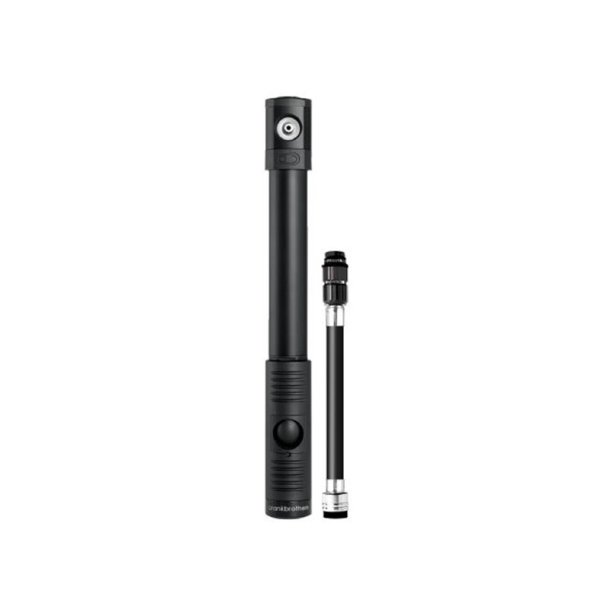 CRANKBROTHERS Mini pump Klic HP 8,3 bar/120 psi Midnight black edition