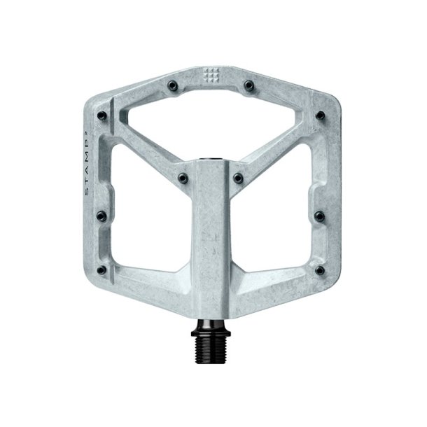 CRANKBROTHERS Pedal Stamp 2 Large Raw Silver