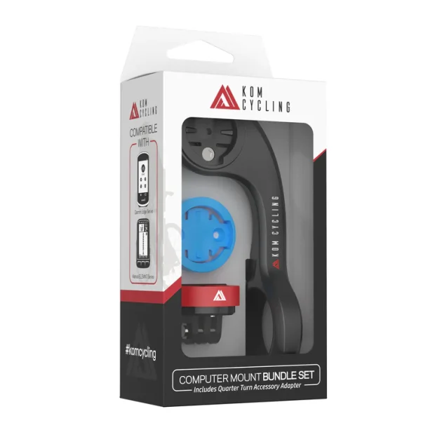 KOM CYCLING Quick Release GoPro Computer Mount - Black