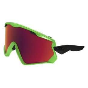Oakley Wind Jacket 2.0 80s Green Prizm Show Torch Iridium