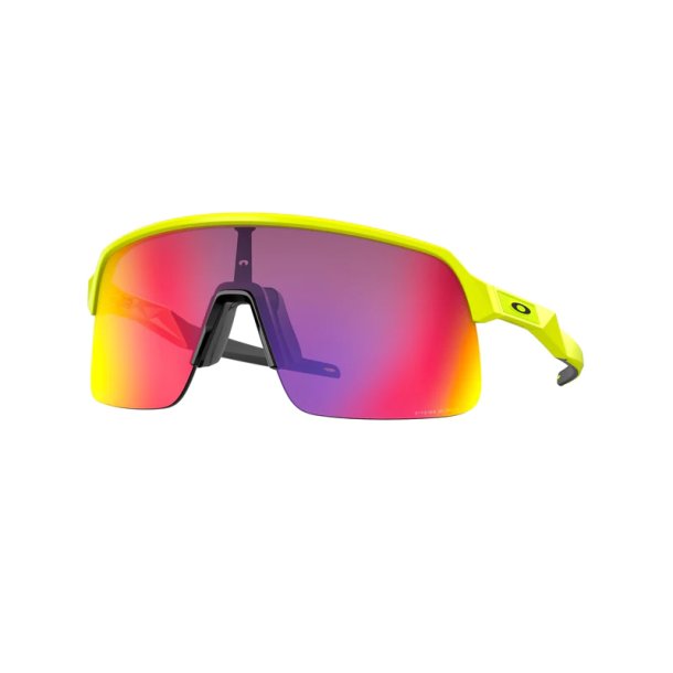 Oakley Sutro Lite Matte Tennis Ball Yellow Prizm Road