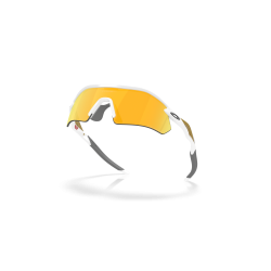 Oakley Radar Plate Polished White Prizm 24K Polarized
