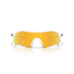 Oakley Radar Plate Polished White Prizm 24K Polarized